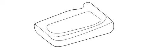 Стекло фары MB 202 825 01 10