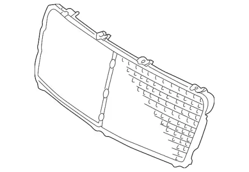 Решетка радиатора MB 202 888 03 23