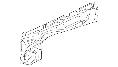 Уплотнитель двери MB 203 727 03 87