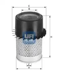 Фильтр воздушный UFI 27.282.00