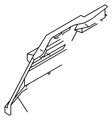 GUARD, MUD,RR 8970487290 ISUZU