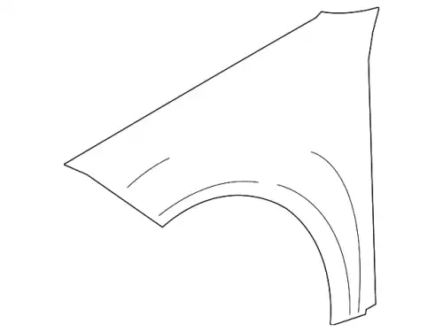 Крыло MB 204 880 09 18 28