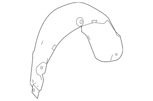 Подкрылок MB 207 690 03 30