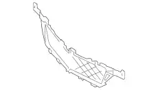 Решетка радиатора MB 207 880 01 85