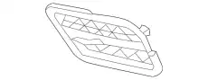 Решетка радиатора MB 207 885 07 53