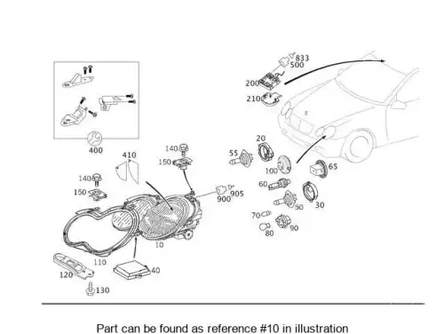 Фара MB 2098203761