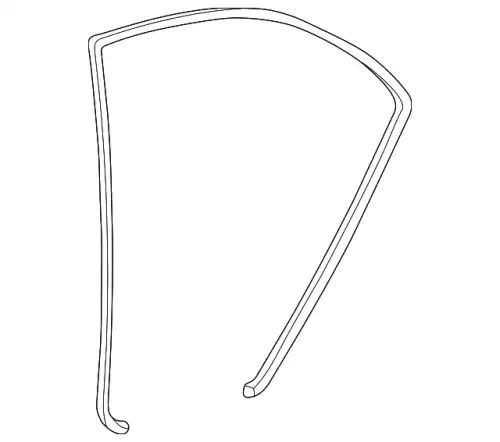 Уплотнитель двери MB 210 697 04 51 9B56