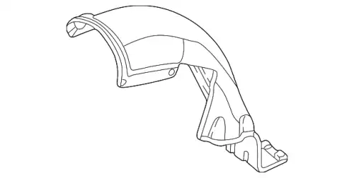 Подкрылок MB 210 698 26 30