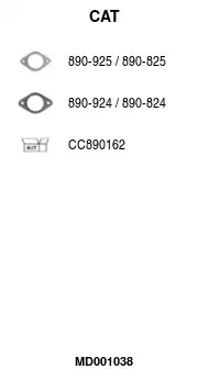 Катализатор MD001038 FA1