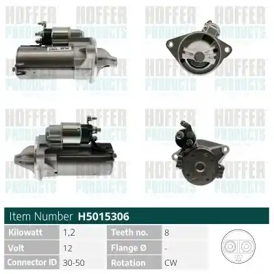 Стартер HOFFER H5015306