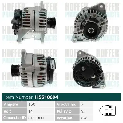 Генератор HOFFER H5510694