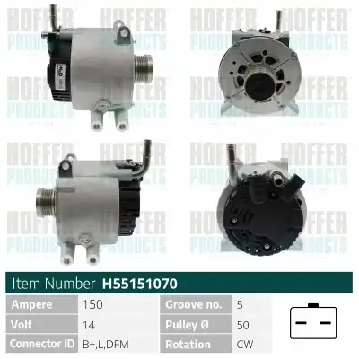 Генератор HOFFER H55151070