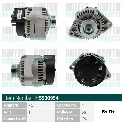 Генератор HOFFER H5530954