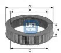 Фильтр воздушный UFI 27.785.00