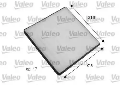 Салонный фильтр VALEO 698796