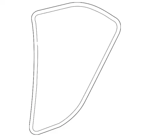 Уплотнитель двери MB 21269702518Q90