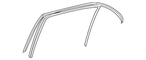 Стеклоподъемник  MB 212 735 17 25