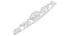 Ручка двери MB 212 740 18 93