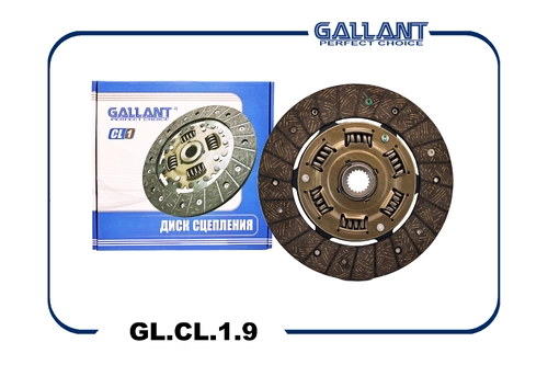 Диск сцепления GALLANT GL.CL.1.9