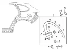 DEFLECTOR(R),STONE G TK4851PV1A MAZDA