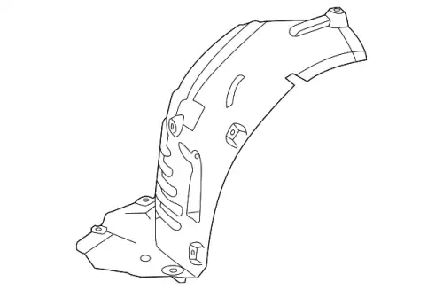 Подкрылок MB 218 690 01 64