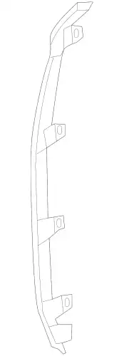 Уплотнитель двери MB 2187201378