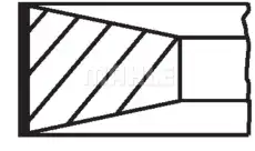 Кольца поршневые MAHLE 039 89 N0