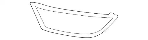 Решетка бампера MB 2188850053