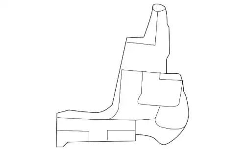 Усилитель бампера MB 2188850316
