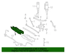 Рычаг подвески MB 220 352 11 02