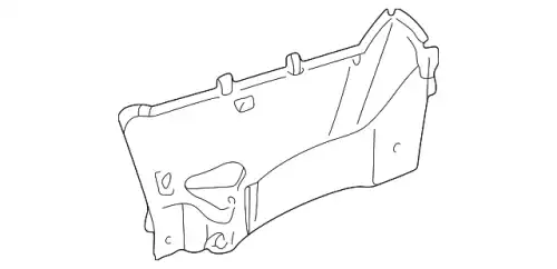 Подкрылок MB 220 690 25 30