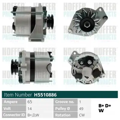Генератор HOFFER H5510886