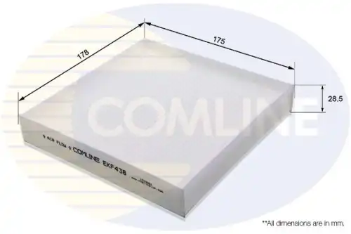 Салонный фильтр COMLINE EKF438