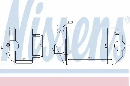 Интеркулер NISSENS 96690