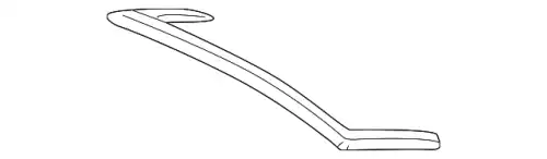 Уплотнитель двери MB 2307902898