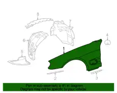 Крыло MB 2308800318
