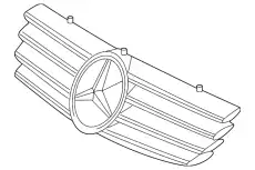 Решетка радиатора MB 2308801583
