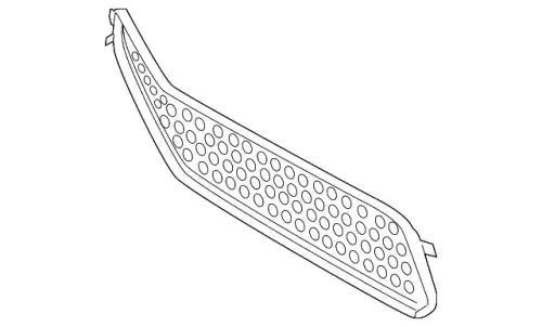 Решетка радиатора MB 2308851423