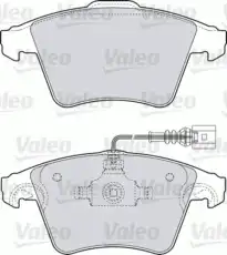 Тормозные колодки дисковые VALEO 598651
