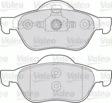 Тормозные колодки дисковые VALEO 598651