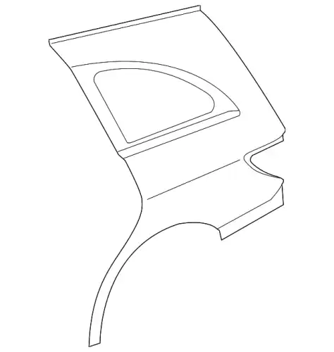 Крыло MB 2516300907
