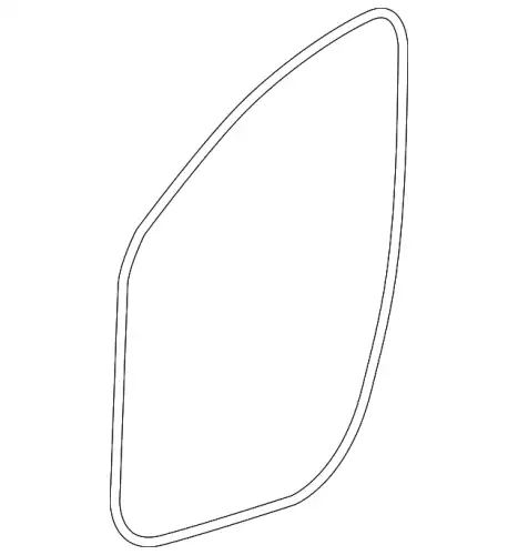 Уплотнитель двери MB 25169000768P53