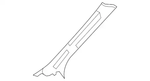 Стойка двери MB 251 690 20 25 8K57