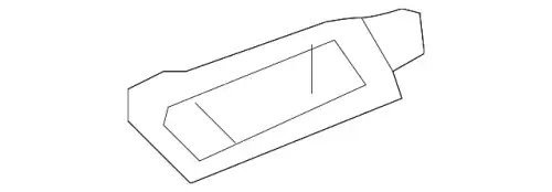 Ручка двери MB 25176606648K67