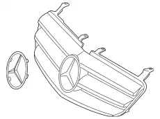Решетка радиатора MB 251 880 01 83 9776