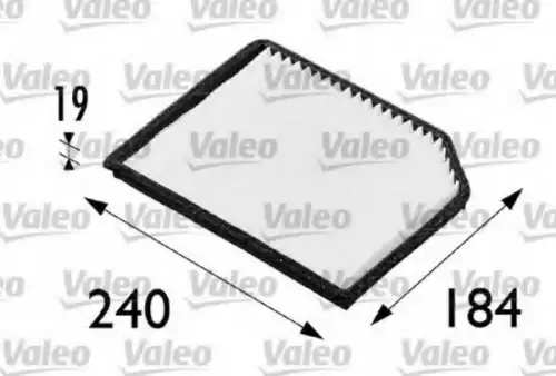 Салонный фильтр VALEO 698173