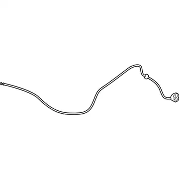 CABLE,HOOD PRIM LAT REL(BLACK) 22900446 BUICK
