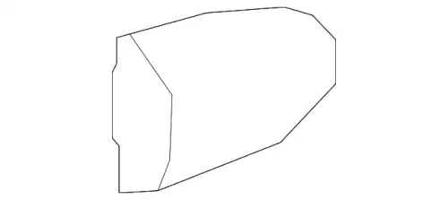 Ручка двери MB 906 760 00 20