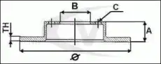 Тормозной диск VAICO V10-40067