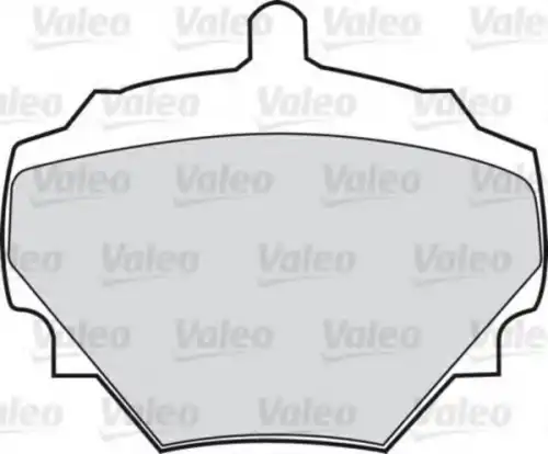 Комплект тормозных колодок, диско 598497 VALEO